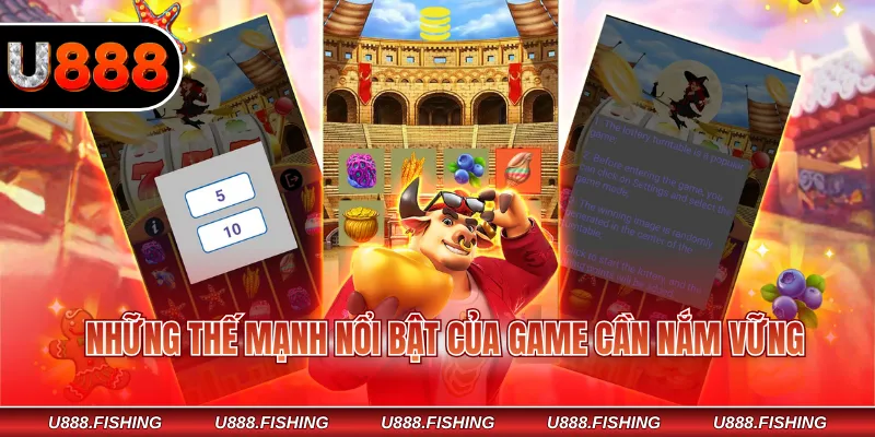 Fortune Ox – Trò Chơi Nổ Hũ Linh Vật Trâu Vàng May Mắn 3 Những thế mạnh nổi bật của game cần nắm vững
